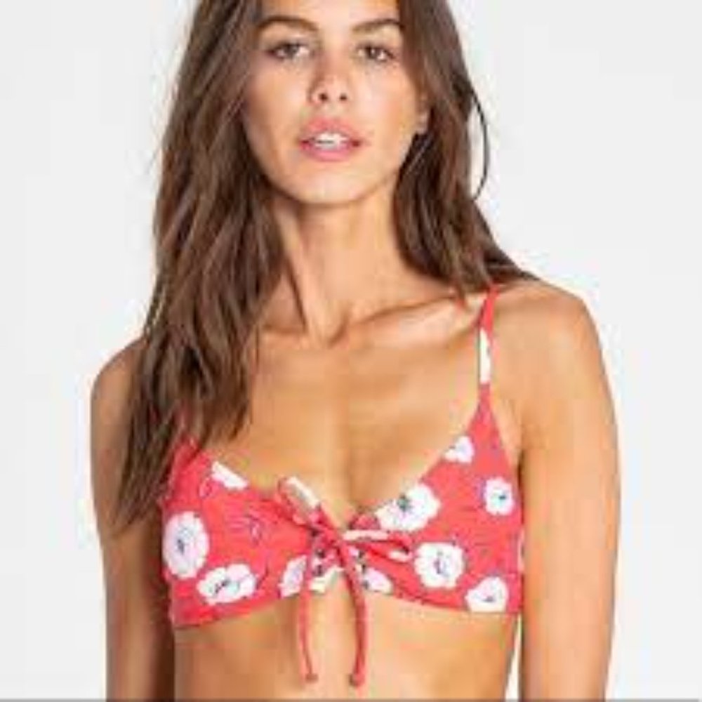 Billabong Last Dance Trilet Bikini Top Size XL NWT